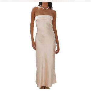 Billy J Gisele Maxi Dress - Champagne